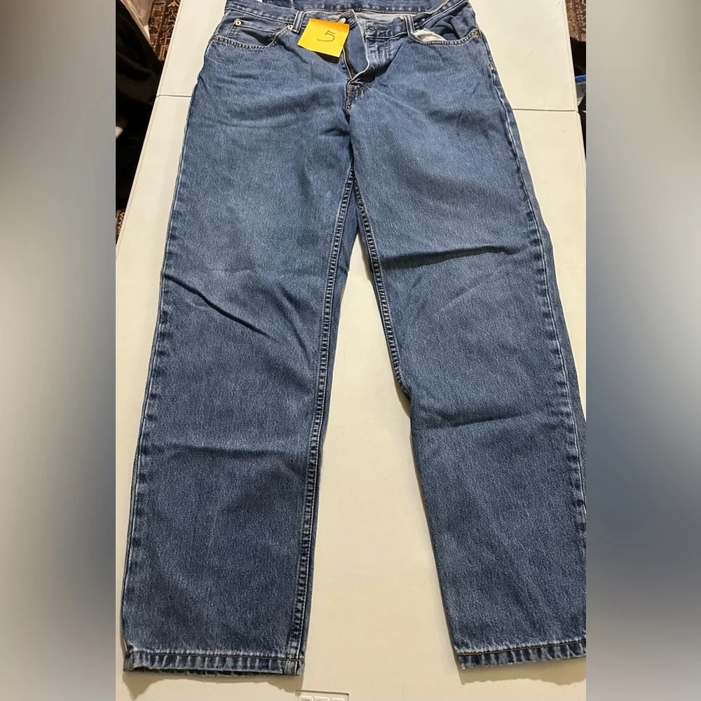 Men’s Levi’s 550 Jeans, dark stone wash, relaxed fit, 36x34.  MULTIPLE PAIRS!